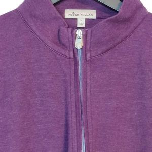 Peter Millar Crown cotton Zip pullover L